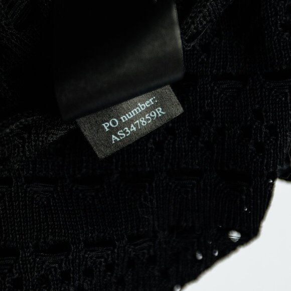 All Saints Cass Layered Look Crochet Crop Top - Size XS - Picture 9 of 9